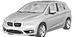 BMW F45 C2617 Fault Code